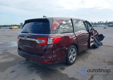 2018 Honda Odyssey Ex-L из США, поврежденный, VIN 5FNRL6H75JB013624